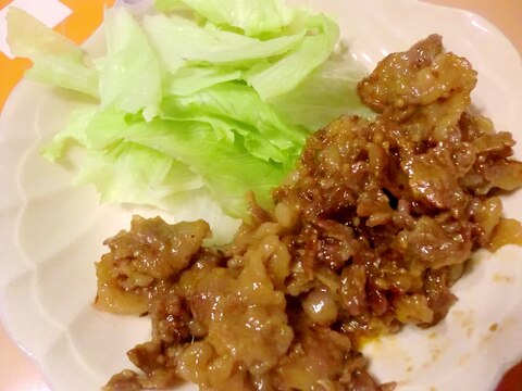 安い牛肉を美味しく♪プルコギ